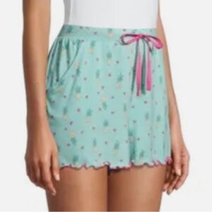 NEW Secret Treasures Pajama Sleep SOFT Shorts Blue Womens Sz 16-18